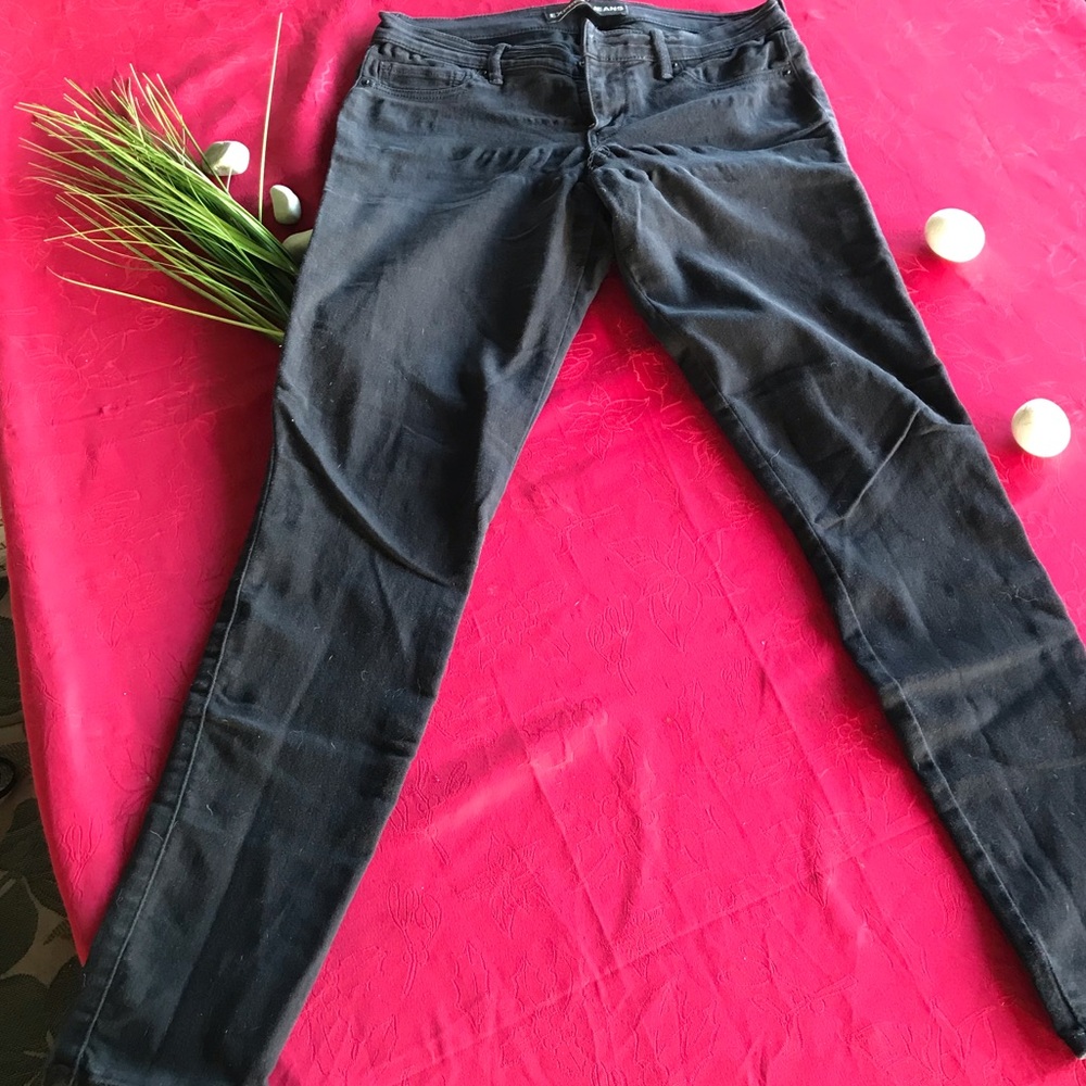 Express Stella Stretch Legging Jean Low Rise 10R